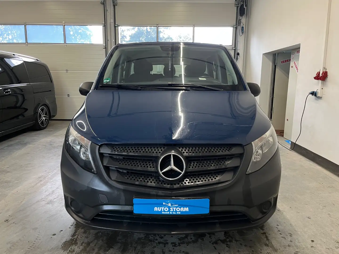 Mercedes-Benz Vito Tourer 114 CDI PRO extralang*8-Sitz*R-KAM*NAVI*1-H Blau - 1