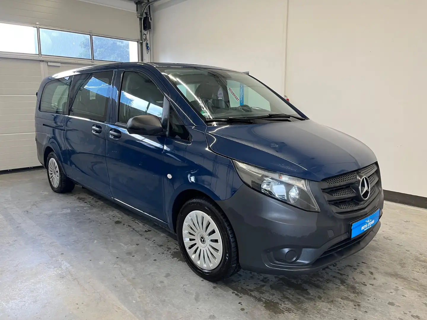 Mercedes-Benz Vito Tourer 114 CDI PRO extralang*8-Sitz*R-KAM*NAVI*1-H Blau - 2