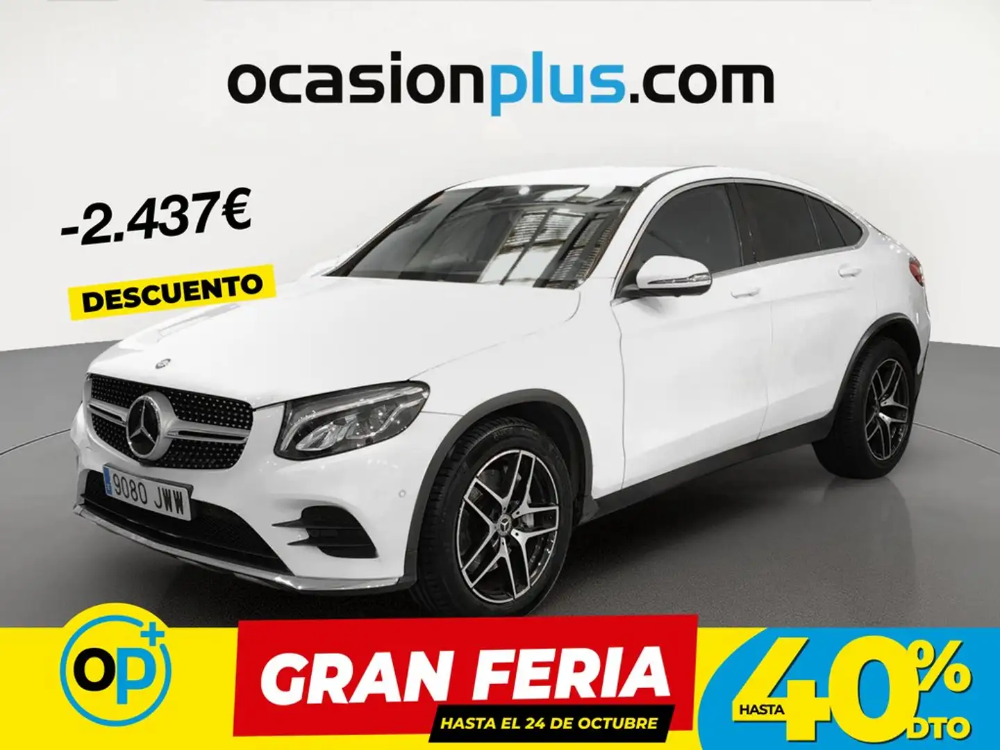 Mercedes-Benz GLC 220 Coupé 220d 4Matic Aut. Blanco - 1