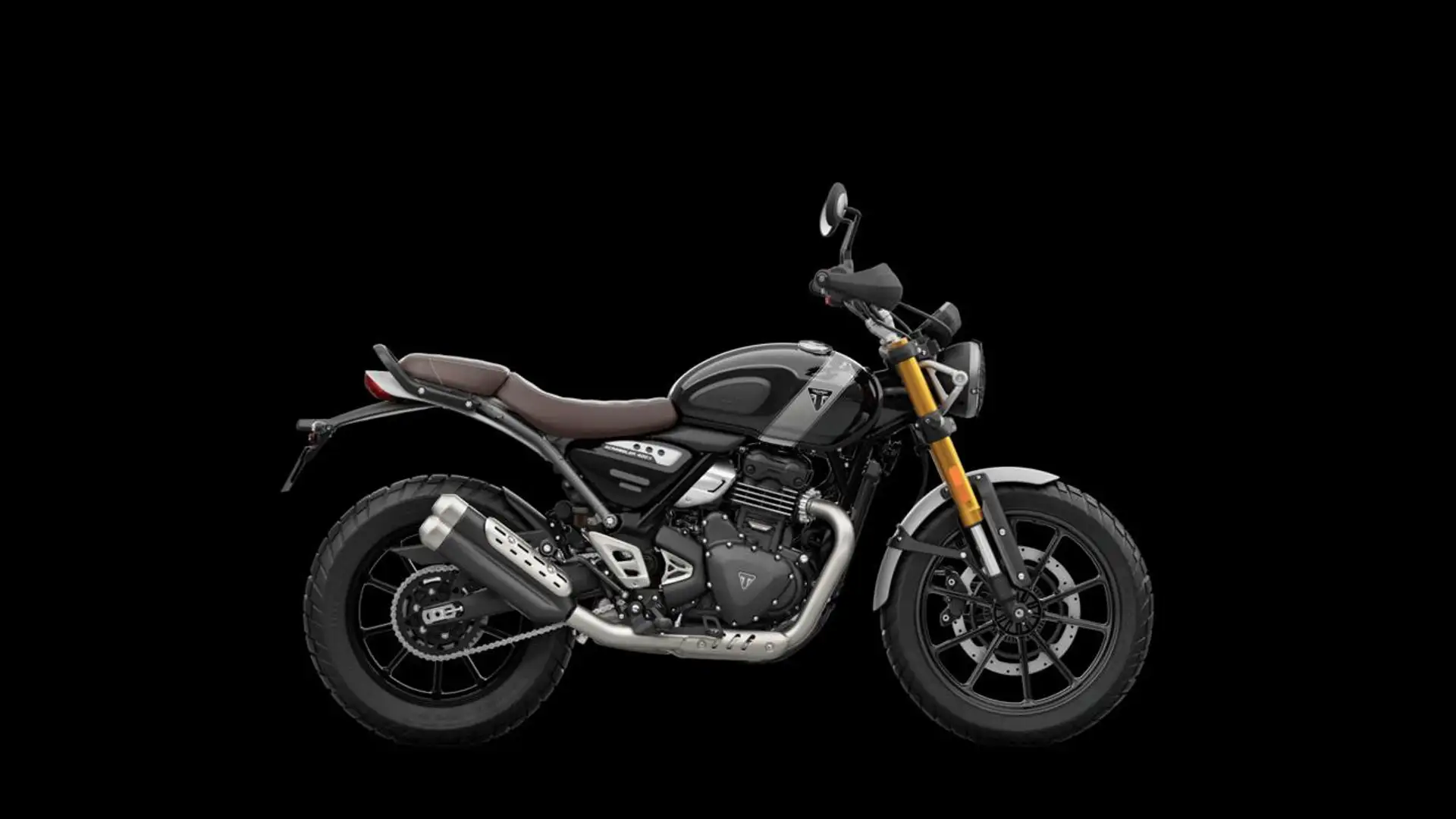 Triumph Scrambler 400 2024 Nero - 1