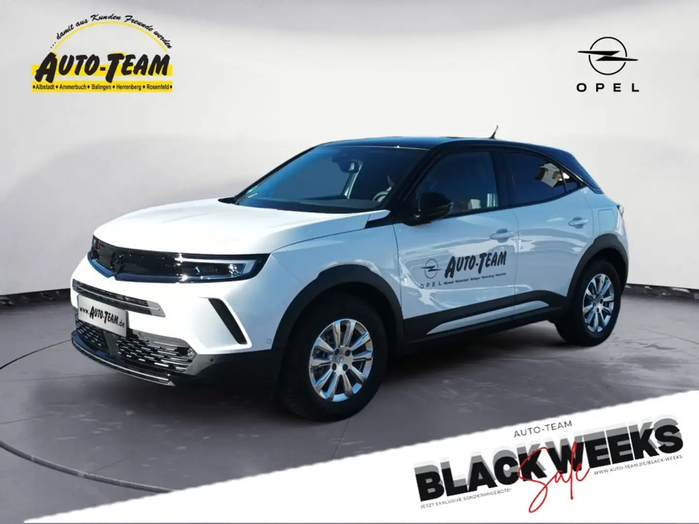 Opel Mokka 1.2 DI Turbo Hybrid 48V Automatik GS Weiß - 1