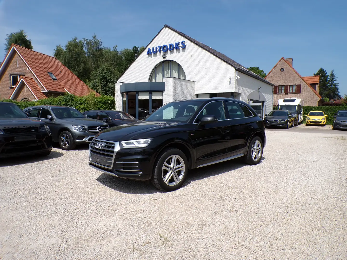 Audi Q5 2.0 TDi Quattro S line tronic 190pk Schwarz - 1