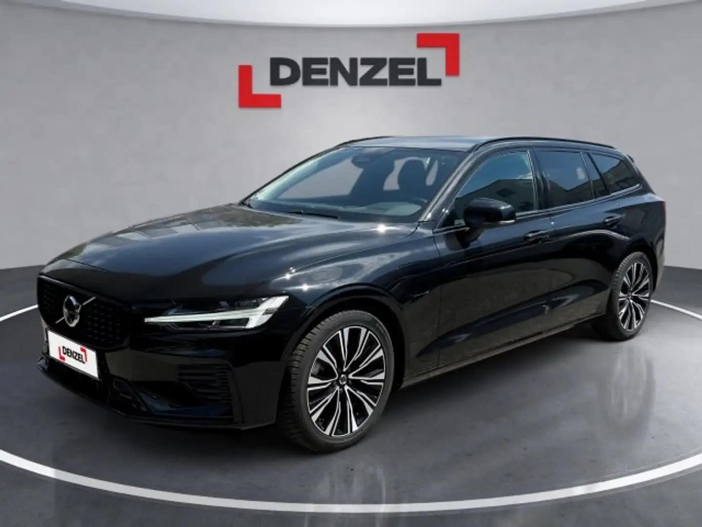 Volvo V60 Plus, T6 eAWD Plug-in Hybrid, Elektrisch/Benzin, Dark Schwarz - 1