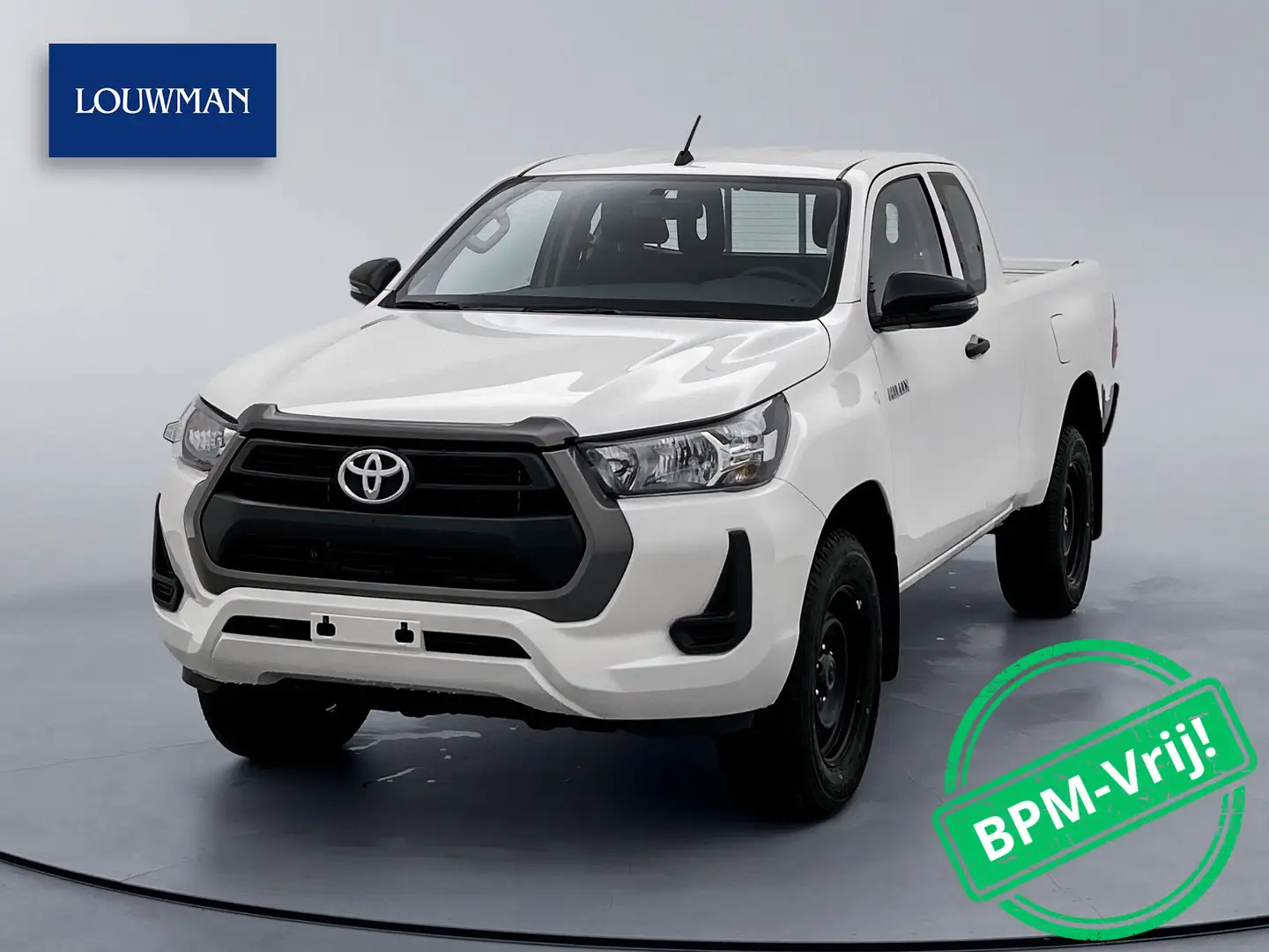 Toyota Hilux 2.4 D-4D Comfort 4x4 Xtra Cab NIEUW 3500KG Trekgew Wit - 1