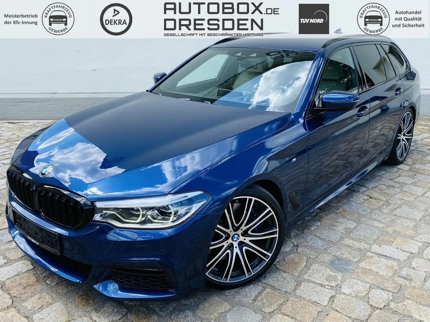 BMW 540 i xDrive M Sport +LED+HARMAN+HUD+MASSAGE+N+ Blue - 1