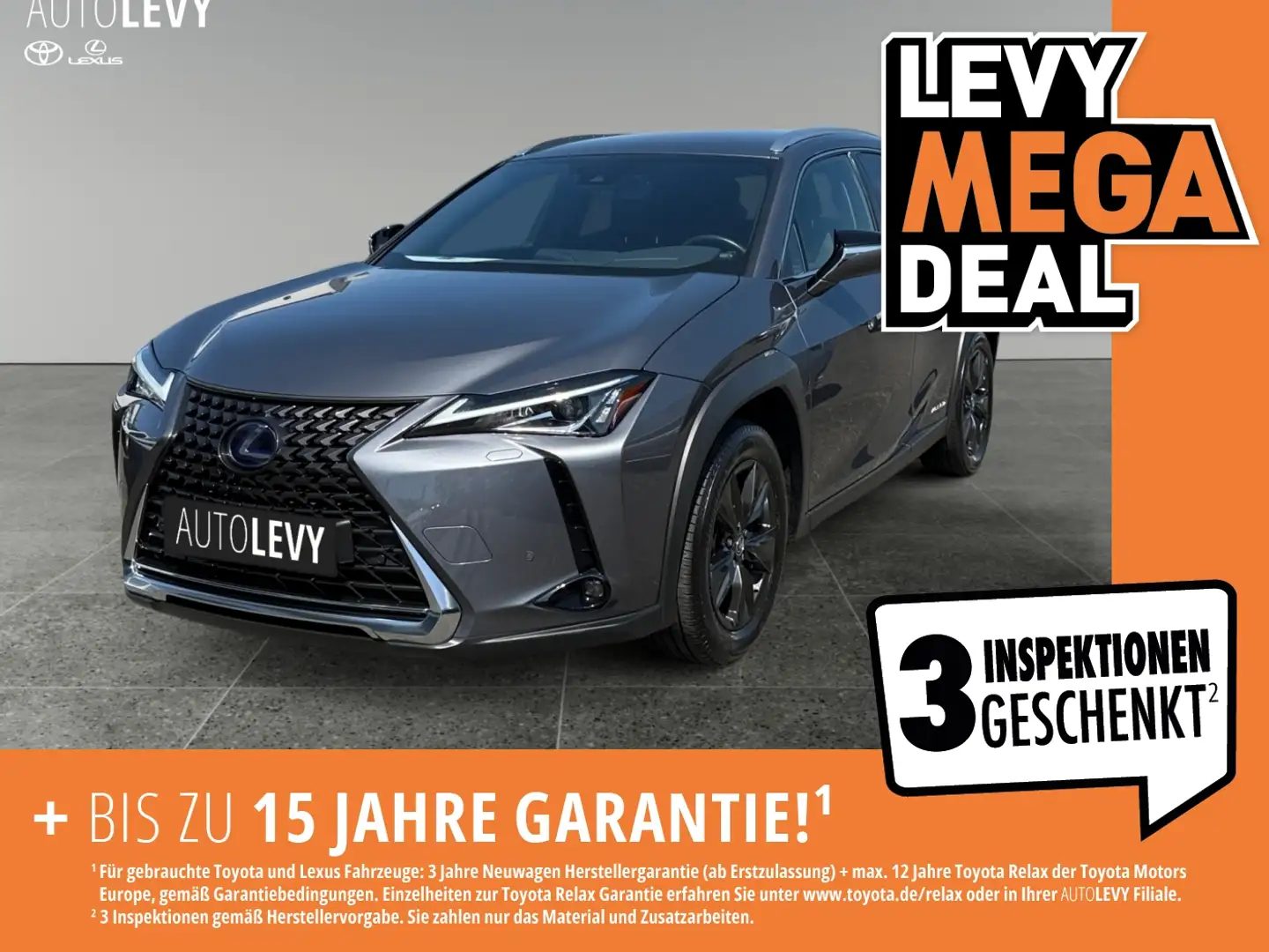 Lexus UX 250h Amazing Edition +Navi+Sitzheizung+ Šedá - 1