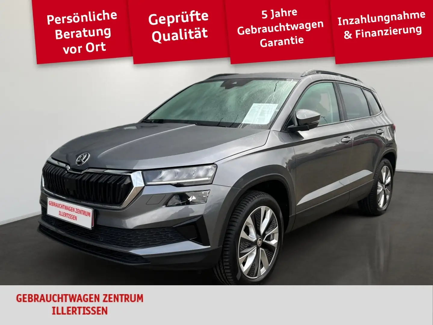 Skoda Karoq 2.0 TDI 4x4 Style *LED*KAMERA*NAVI* Grau - 1