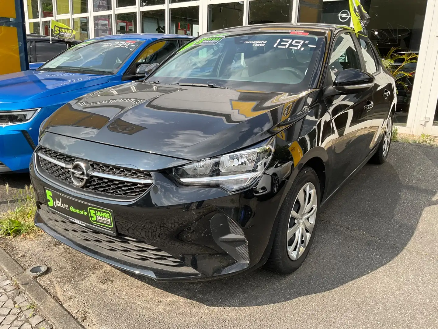 Opel Corsa F 1.2 Navi,WenigKM,Klima,PDC,SpurH,HSA Nero - 1