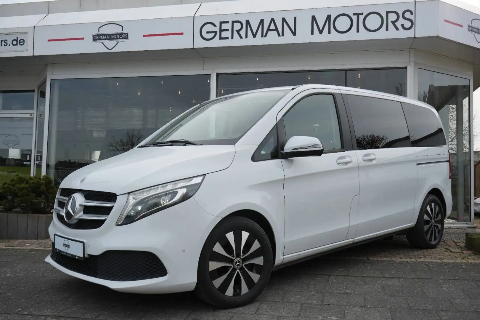 Mercedes-Benz V 250 D Edition 9G-TR|SPORT|STANDH|AHK|BURMESTER Weiß - 1