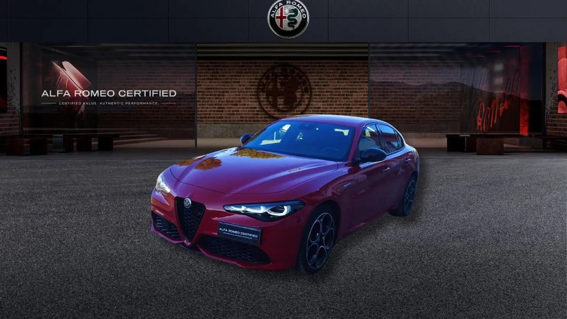 Alfa Romeo Giulia 2.2 Turbo Competizione Rouge - 1