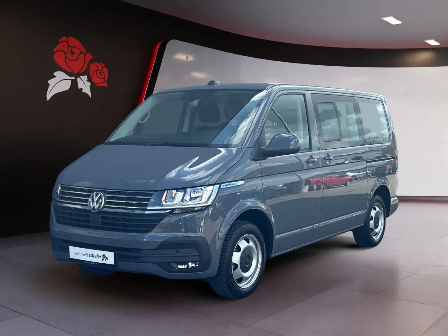 Volkswagen T6.1 Caravelle 2,0 TDI DSG Comfortline 9-Sitzer Gris - 2