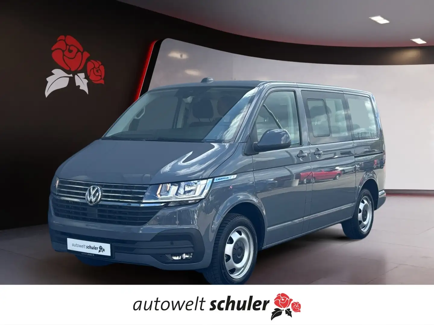 Volkswagen T6.1 Caravelle 2,0 TDI DSG Comfortline 9-Sitzer Gris - 1