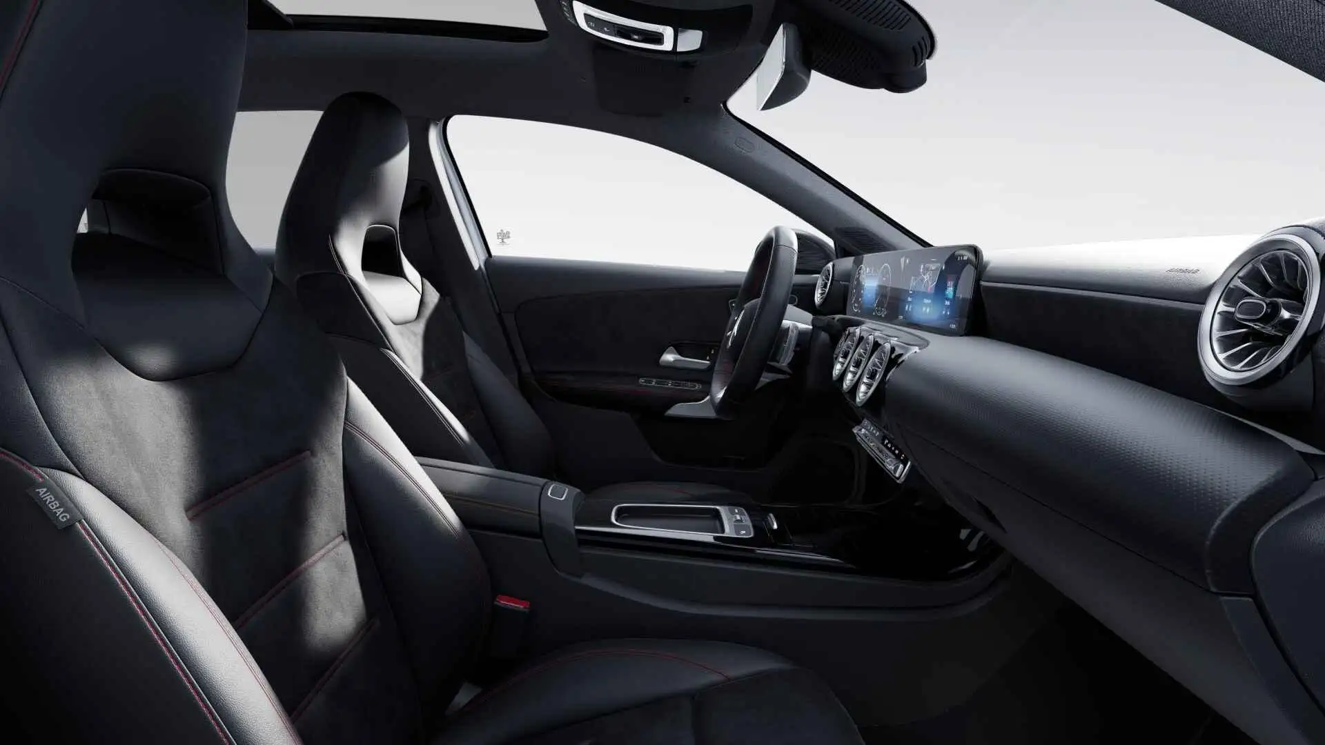 Mercedes-Benz A 180 D Hatchback AMG Line | Panoramisch Dak | Head-Up D Weiß - 2
