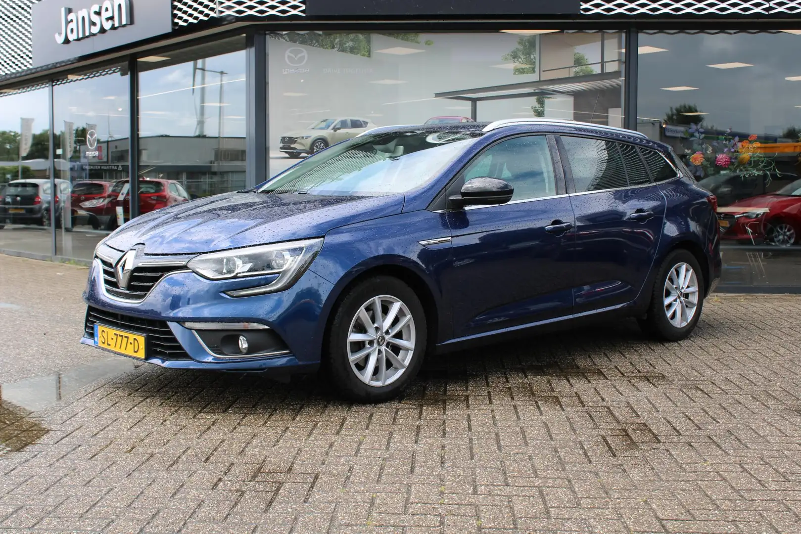 Renault Megane Estate 1.2 TCe Limited , Trekhaak, Navi, Cruise, A Blauw - 2