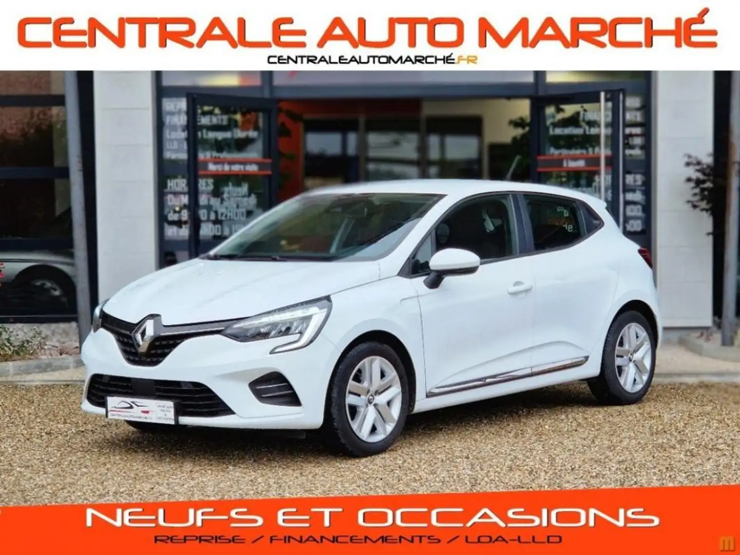 Renault Clio TCE 90 business Blanc - 1