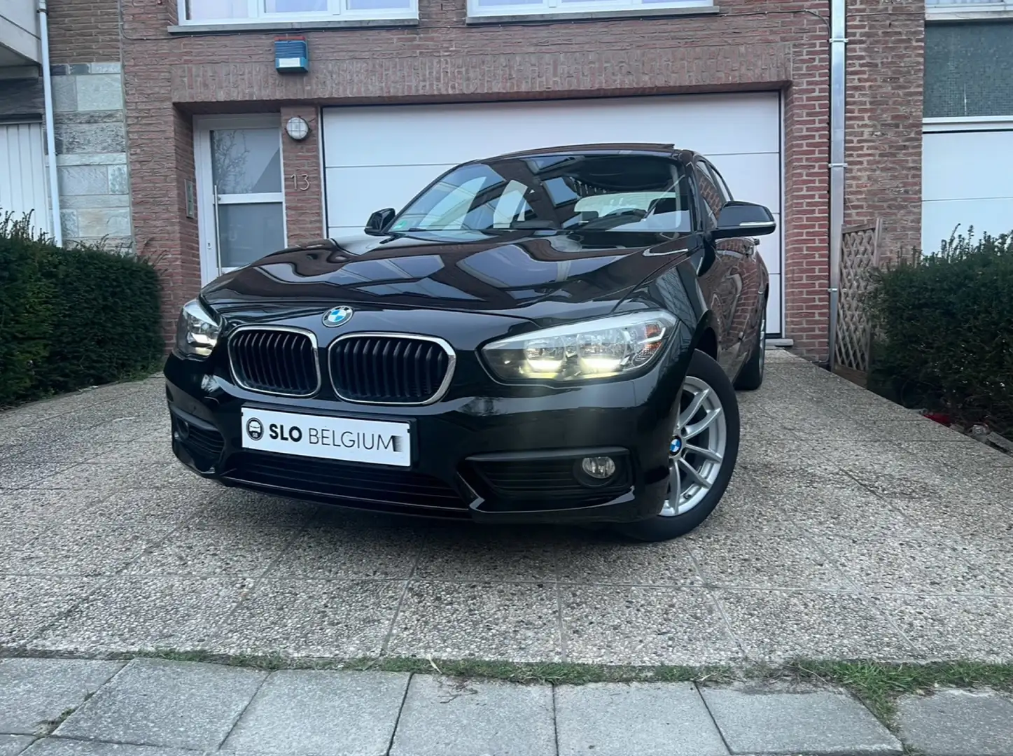 BMW 116 Garantie - 48.990km - 1er proprietaire - Euro 6 ! Noir - 2