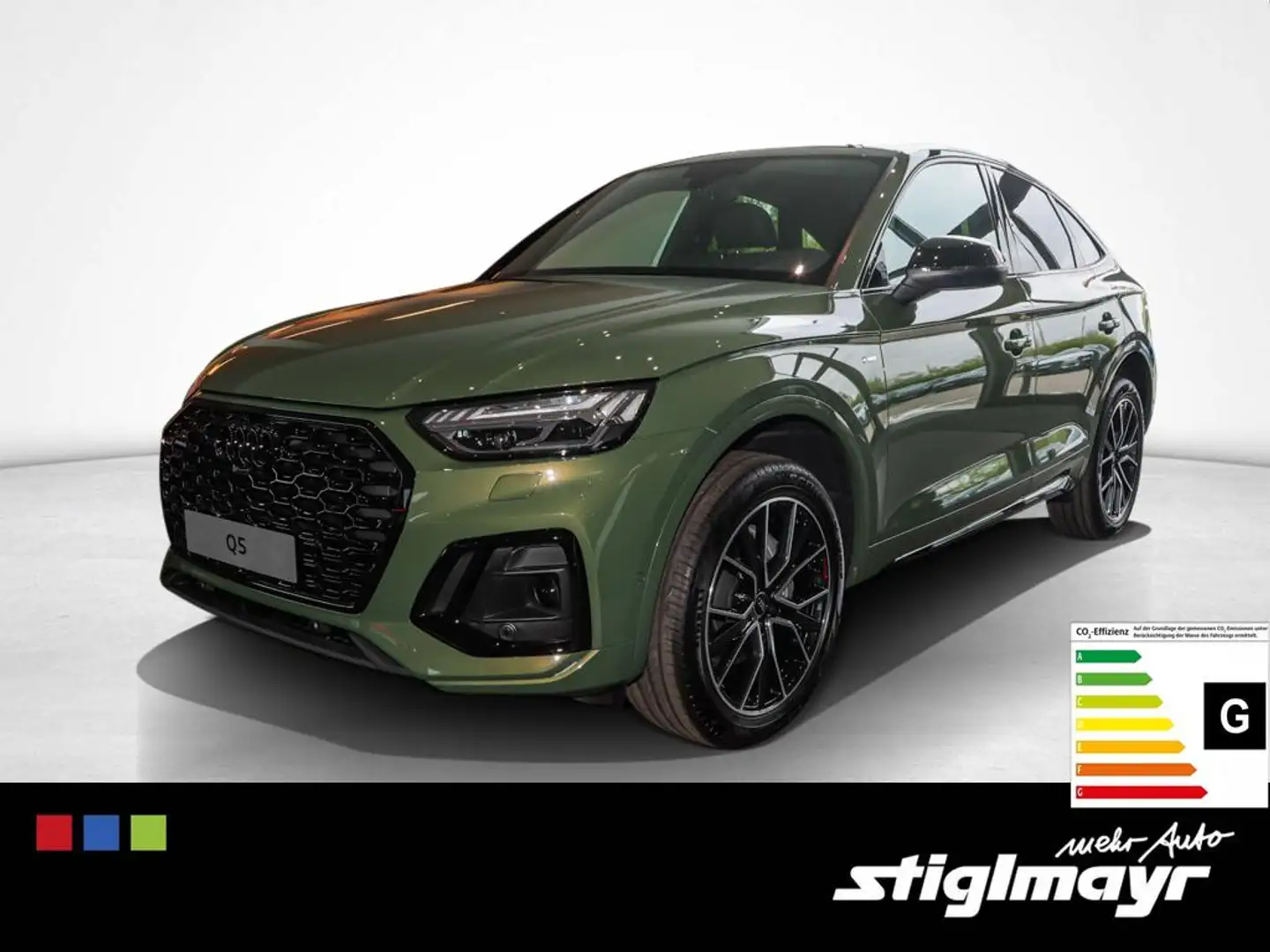 Audi Q5 Sportback S line business KAM+MATRIX-LED+20` Grün - 1