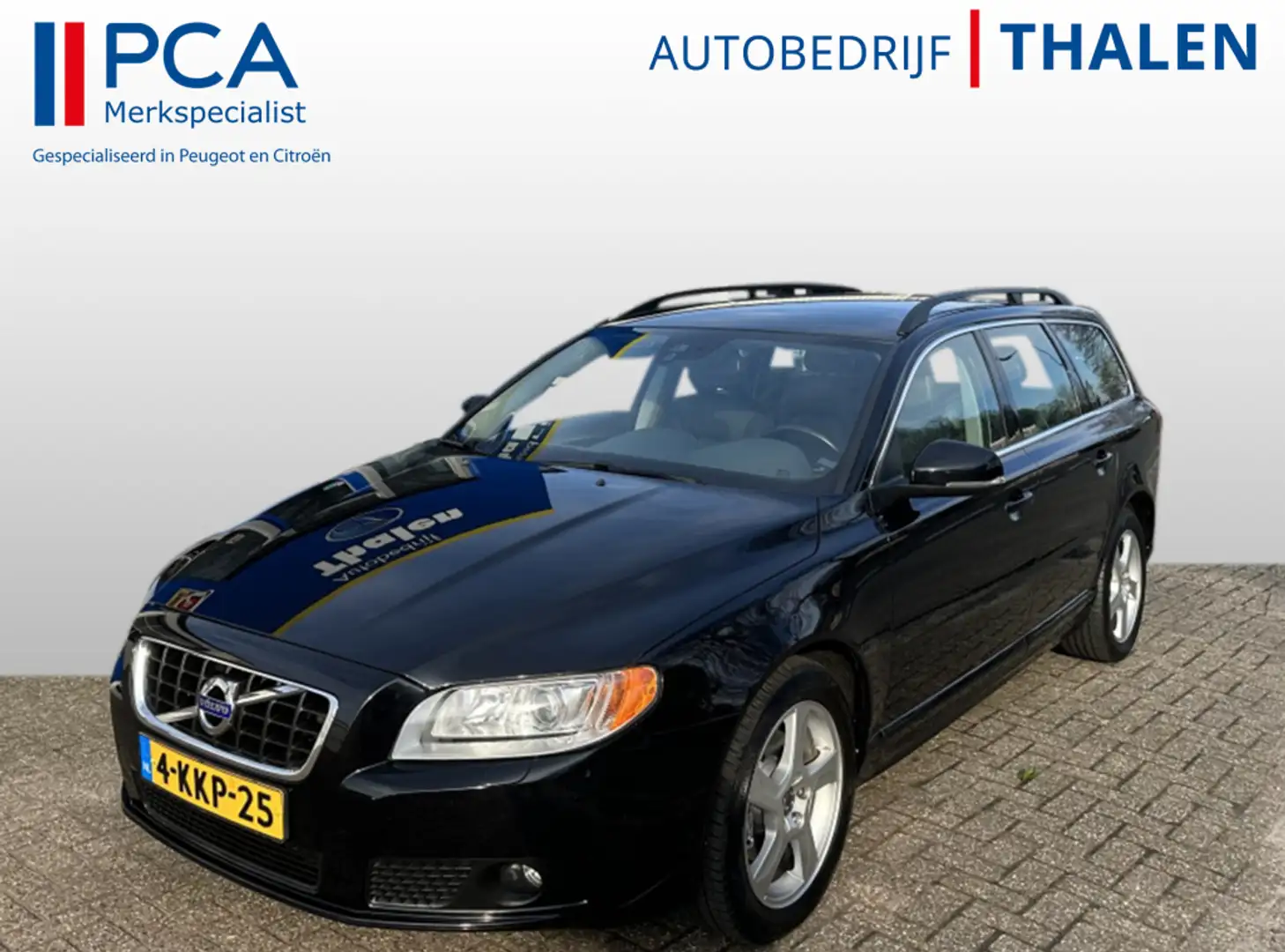 Volvo V70 1.6 T4 Nordic Zwart - 1