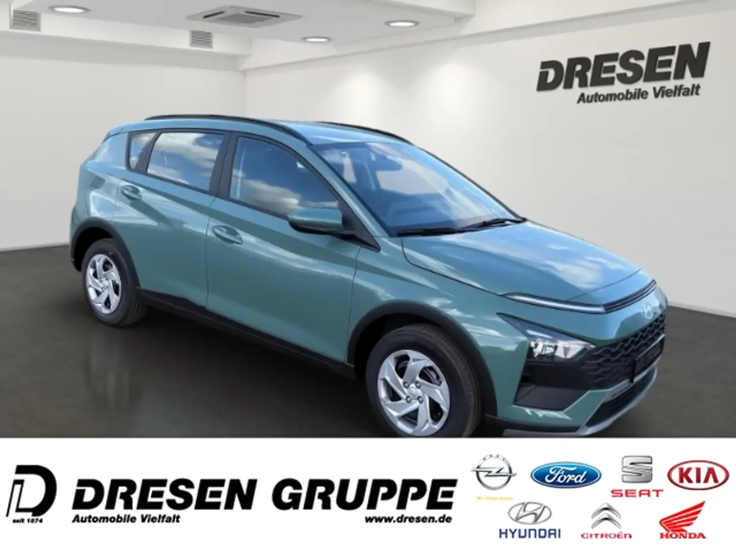 Hyundai BAYON 1.0 Select/Lichtsensor/Navi/Parkpilot/Verkehrszeic Zöld - 2