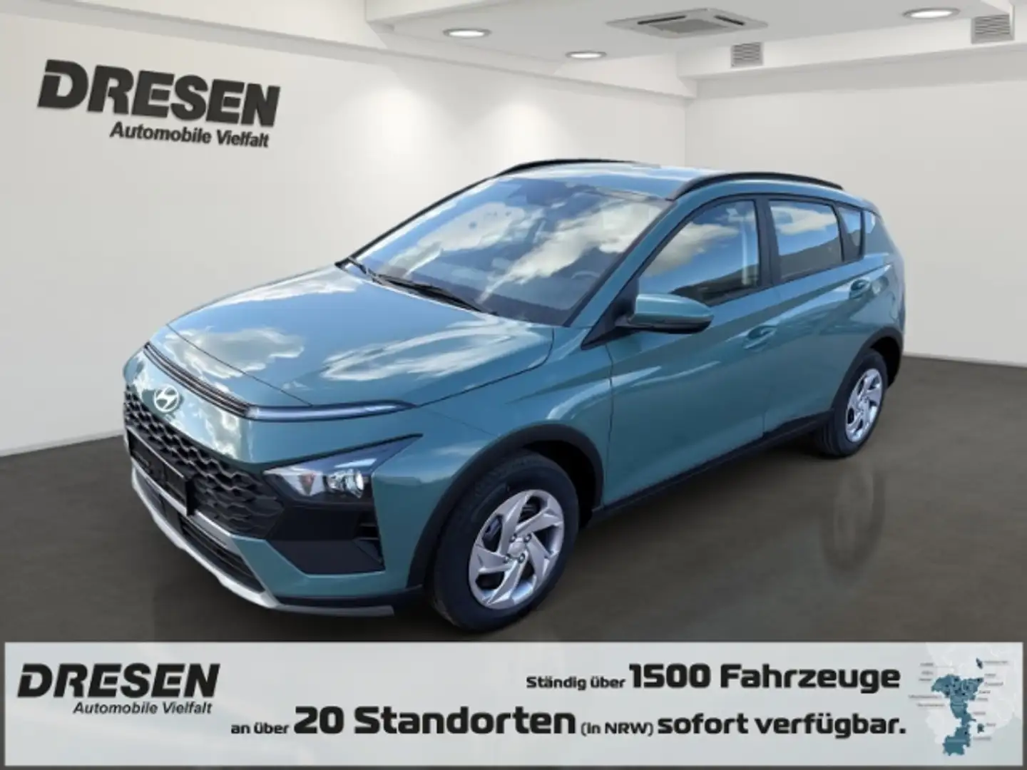 Hyundai BAYON 1.0 Select/Lichtsensor/Navi/Parkpilot/Verkehrszeic Zöld - 1