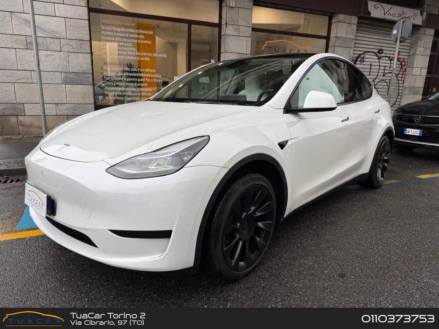 Tesla Model Y -- Standard Range / Standard Bianco - 1
