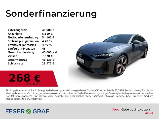 Audi A5 Avant TFSI Kamera/ACC/LED+/Navi/Sportsitz