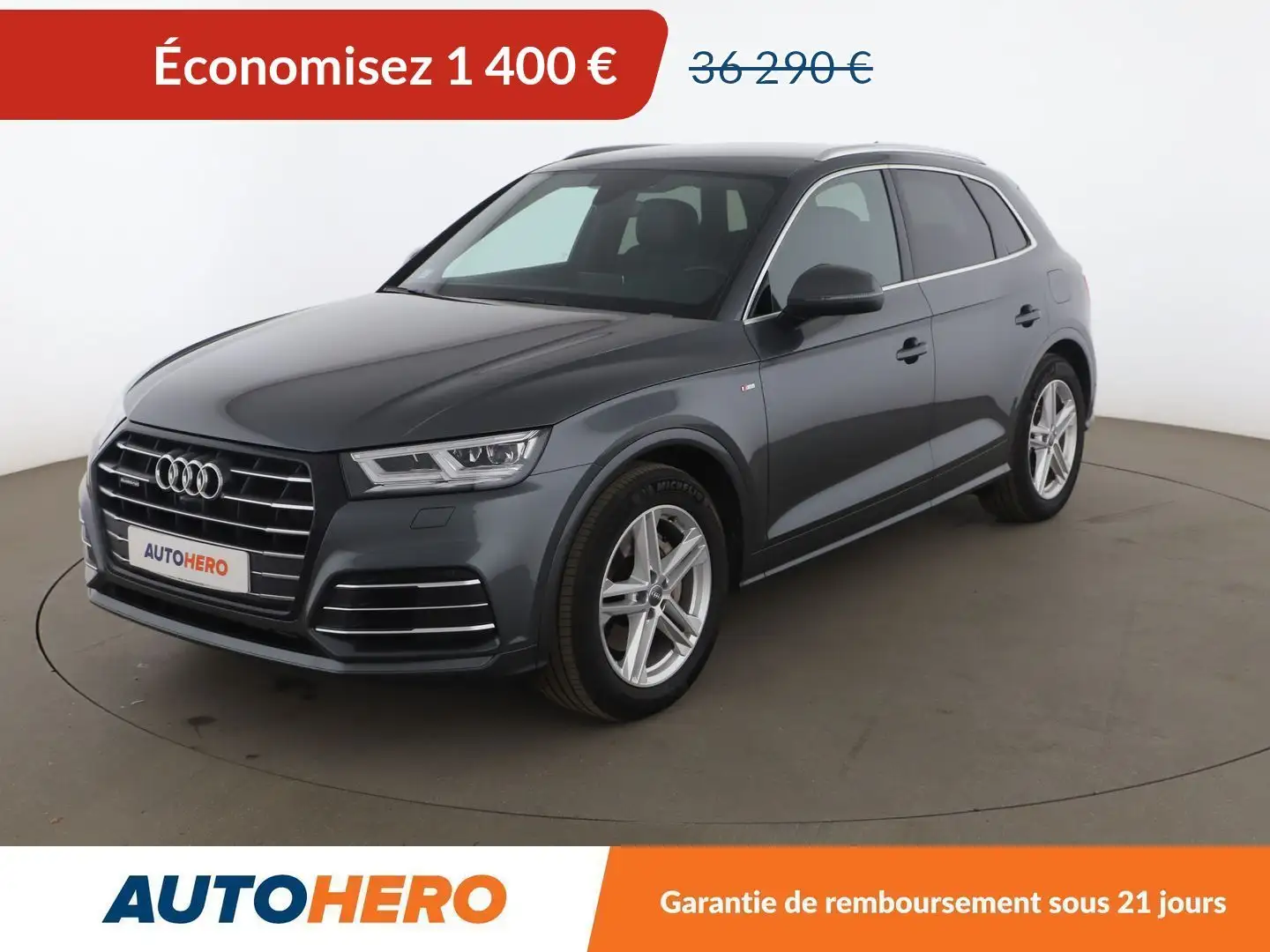 Audi Q5 55 TFSIe S Line Quattro S Tronic 7 Gris - 1