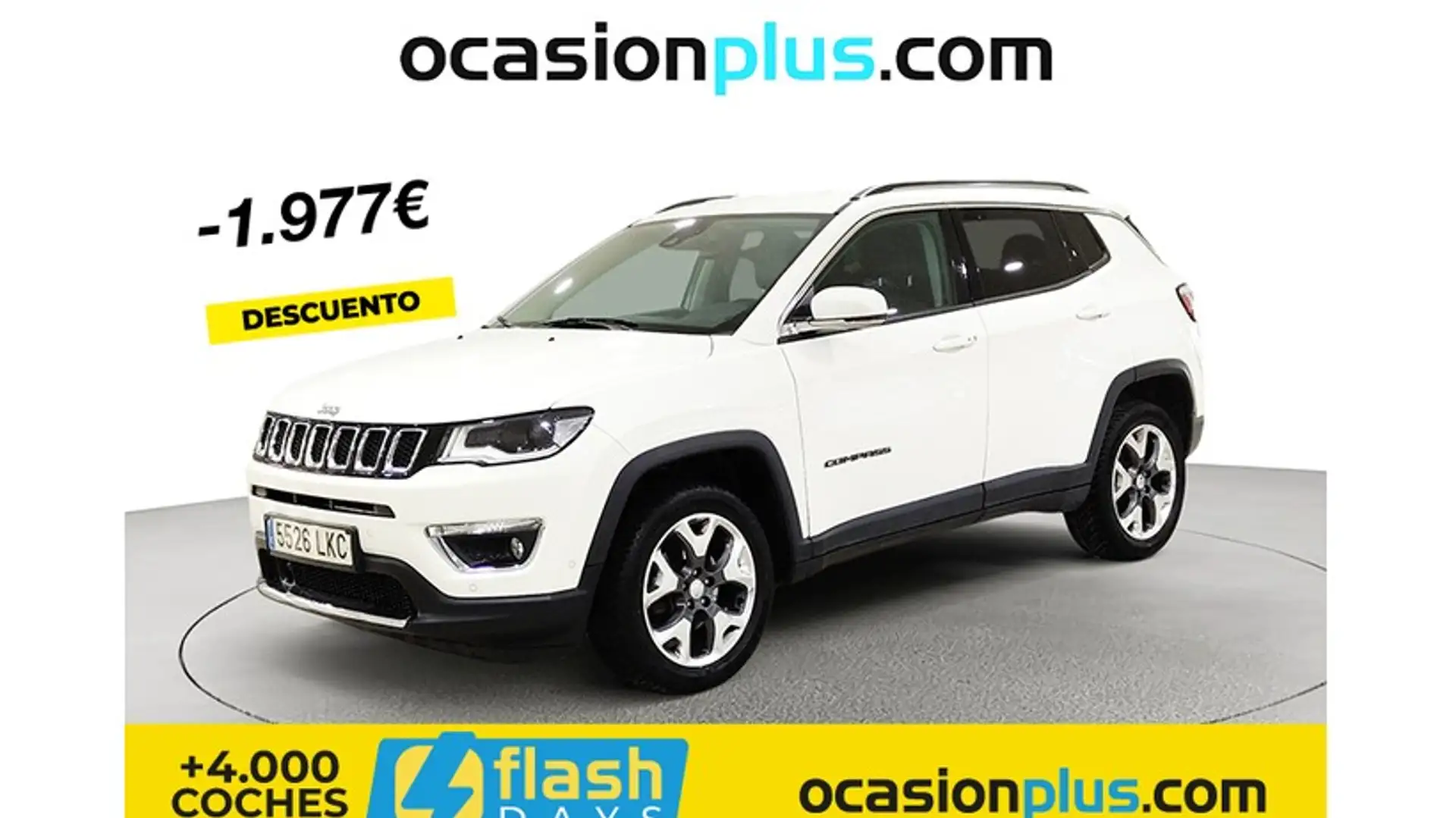 Jeep Compass 2.0 Mjt Limited AWD ATX Aut. 103kW Blanco - 1