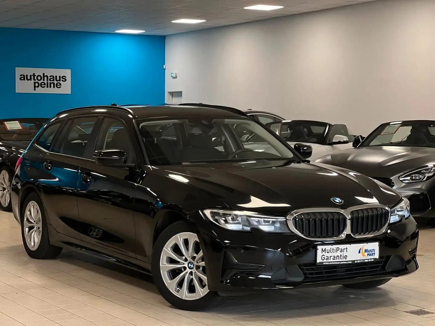 BMW 320 d Aut/LCProf/AG+/PDC/Tempomat/Hi-Fi Negro - 1