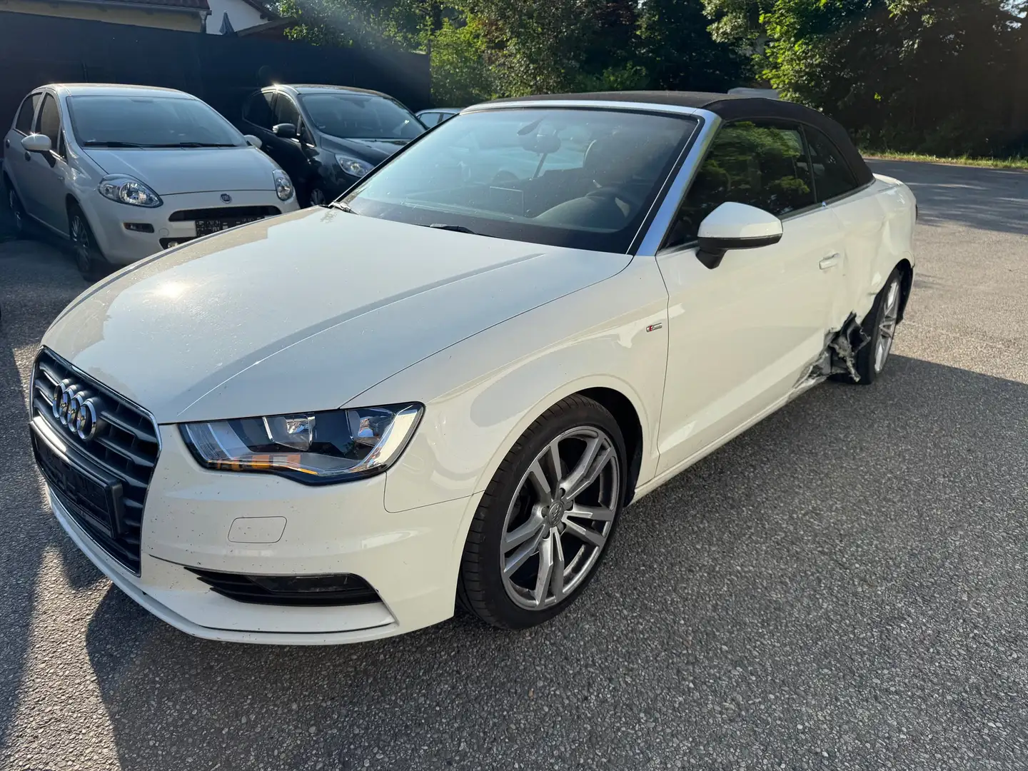 Audi A3 S line Sportpaket Blanc - 1