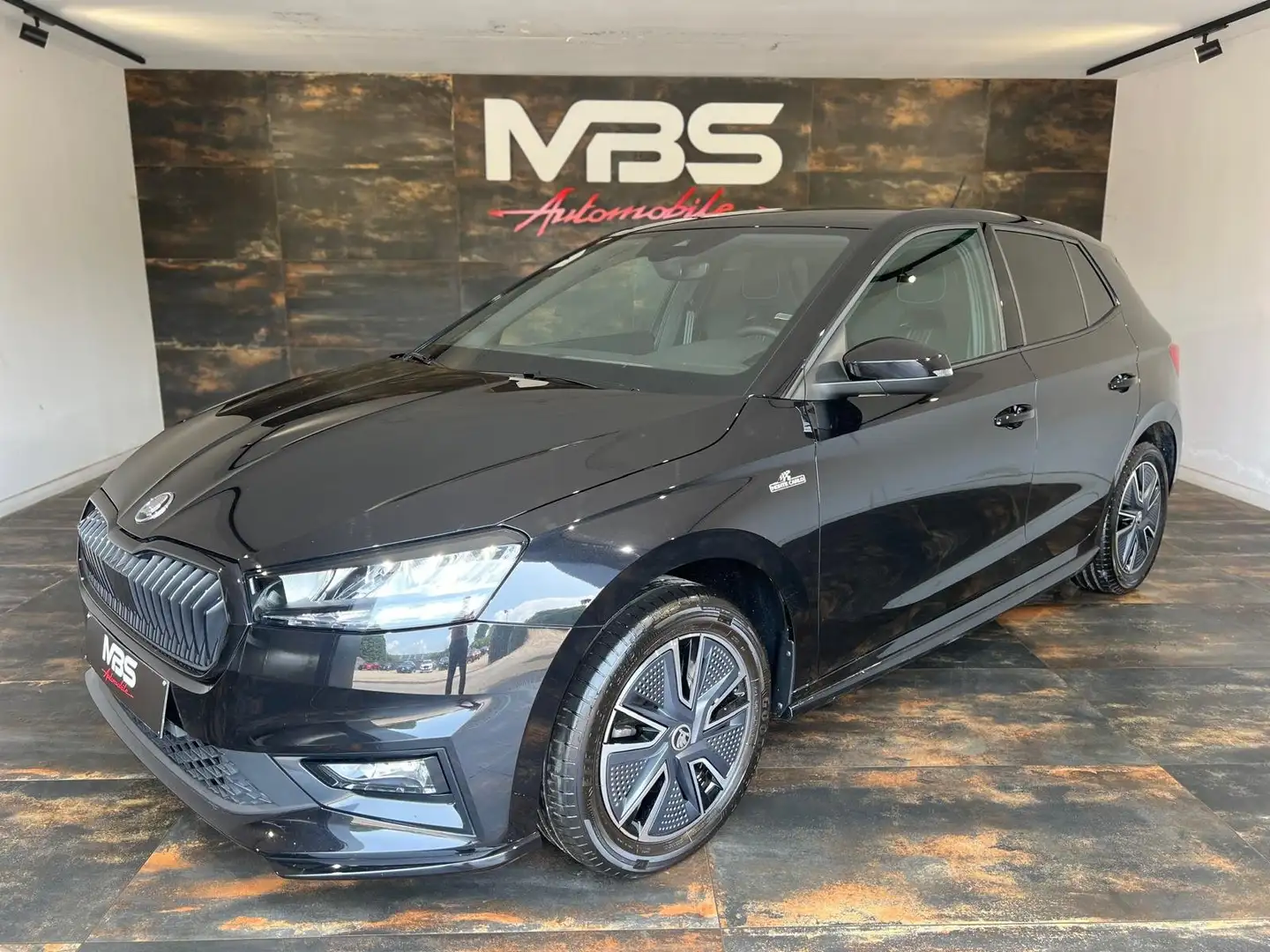 Skoda Fabia 1.0 TSI Monte Carlo DSG * CAMÉRA * CLIM-BIZONE Noir - 1