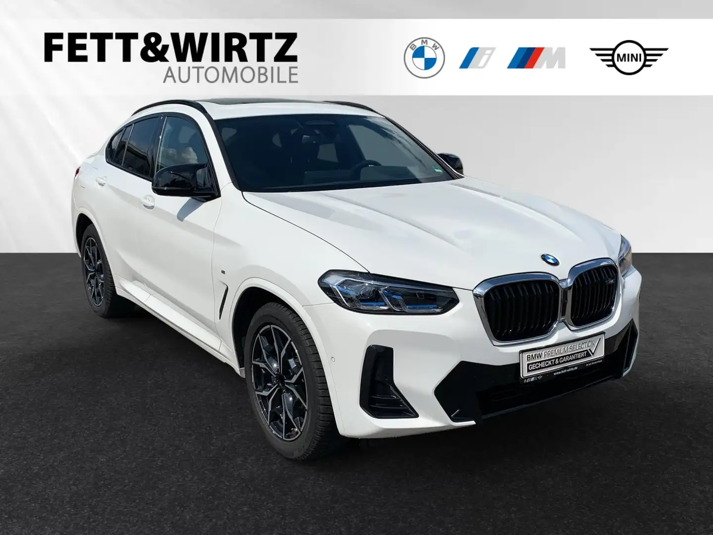 BMW X4 M 40d AHK|Pano|Standhzg.|Harman/Kardon|HUD Blanco - 1