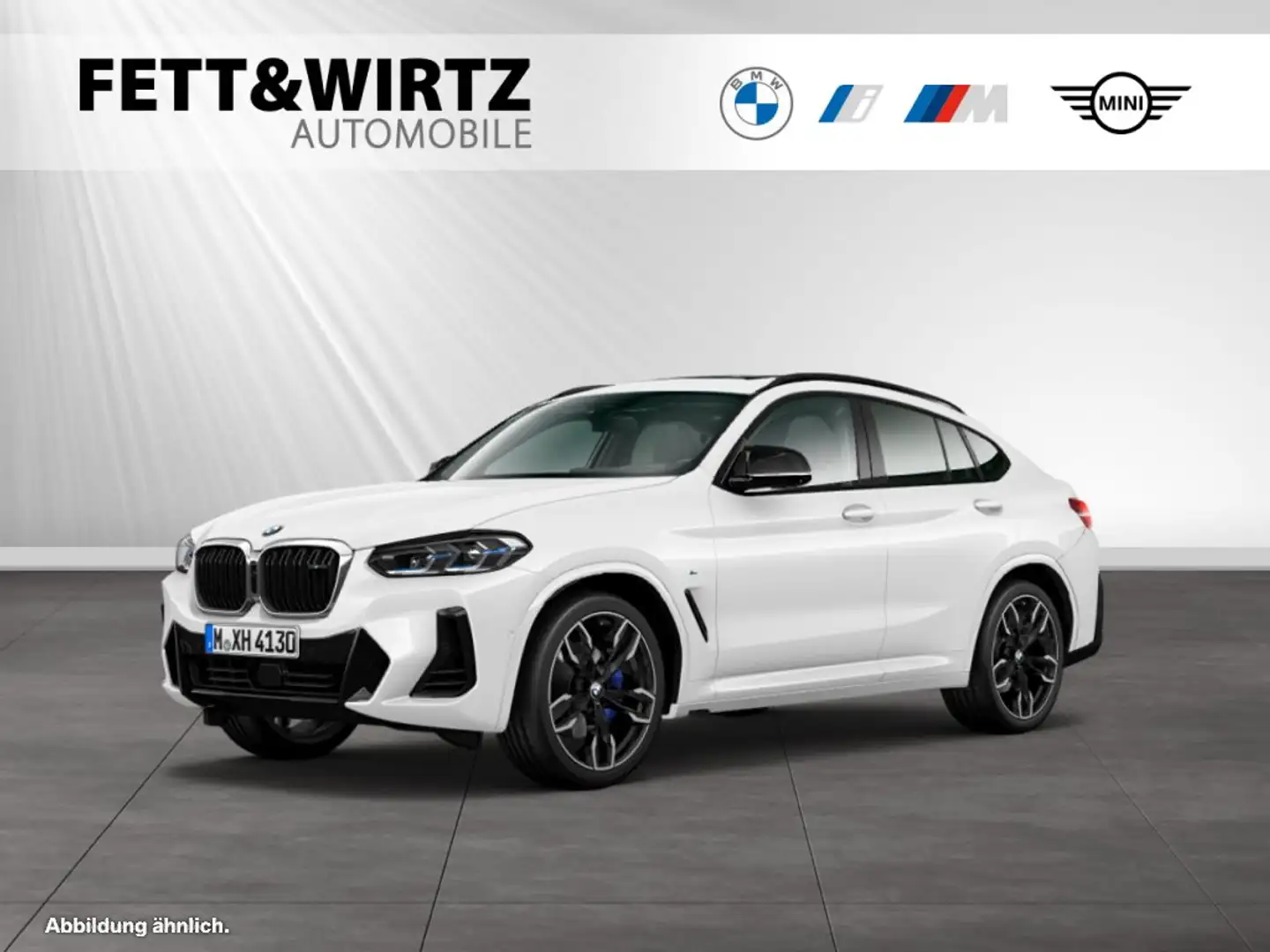 BMW X4 M 40d AHK|Pano|Standhzg.|Harman/Kardon|HUD Biały - 1