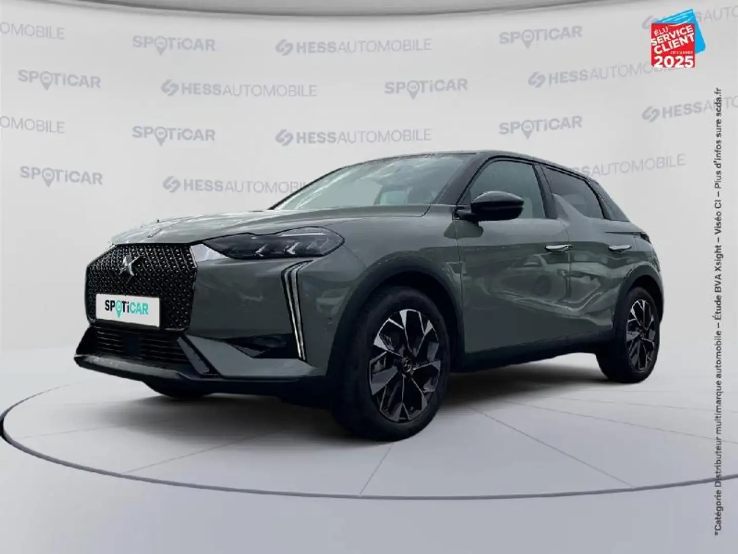 DS Automobiles DS 3 E-Tense 156ch Opera Camera HUD Gris - 1
