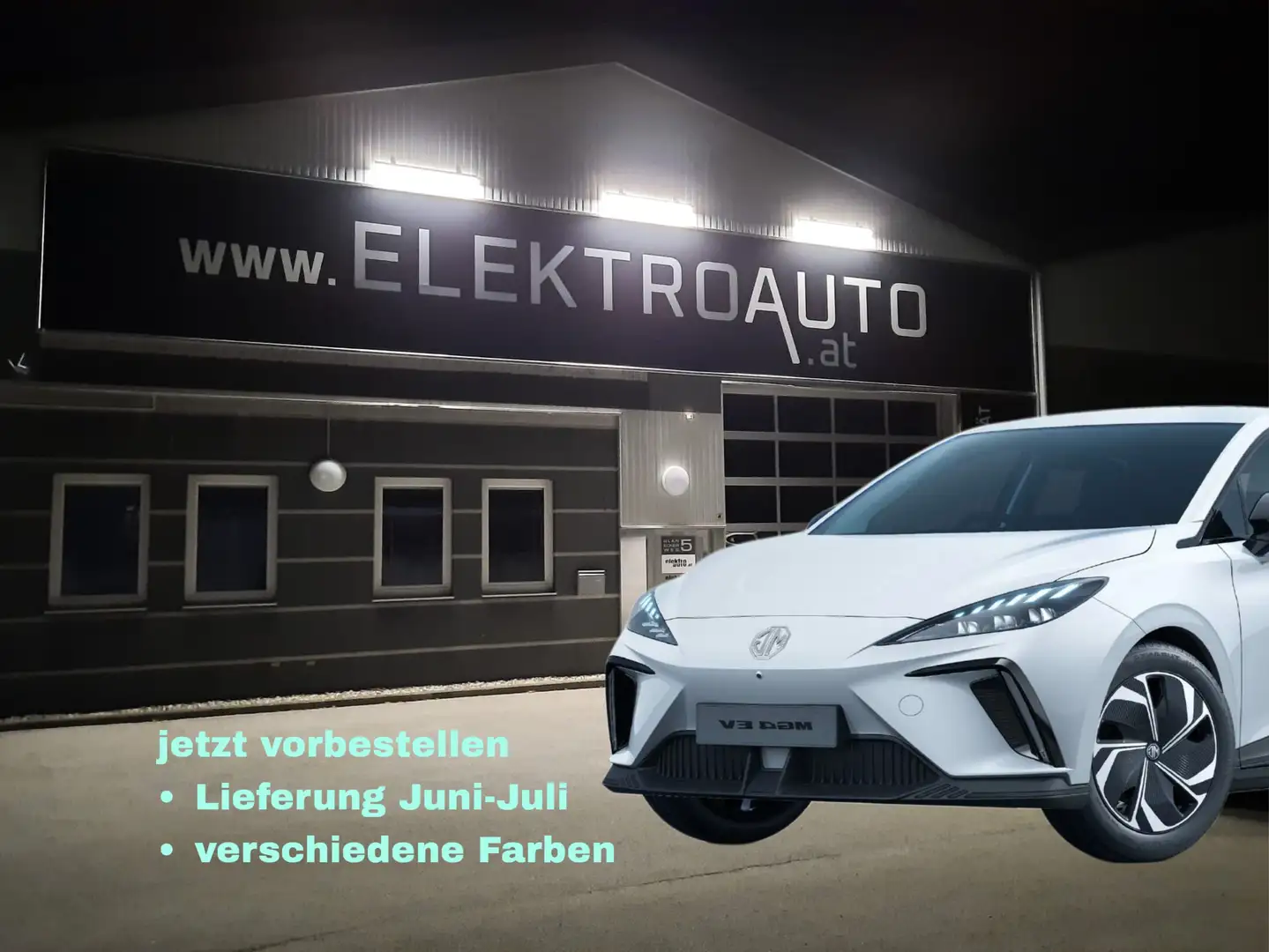 MG MG4 EV Facelift 2026 64kWh: Lieferung Juni-Juli Weiß - 1