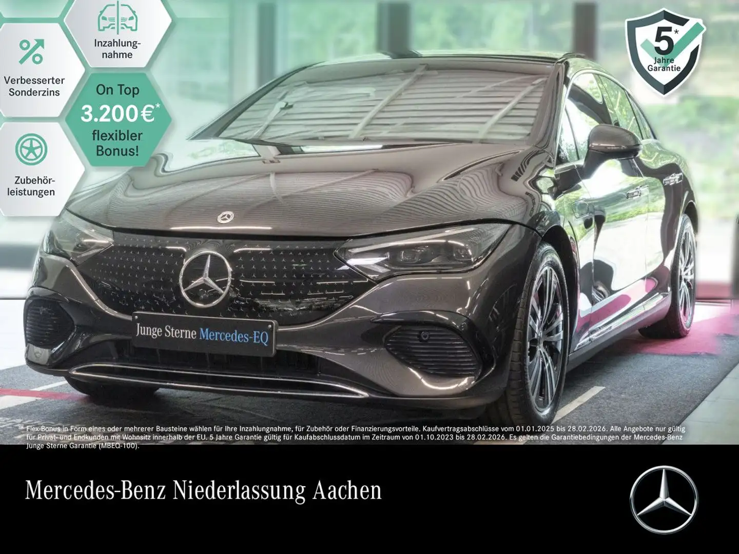 Mercedes-Benz EQE 300 Avantgarde Fahrass Airmat Pano Burmester Grau - 1