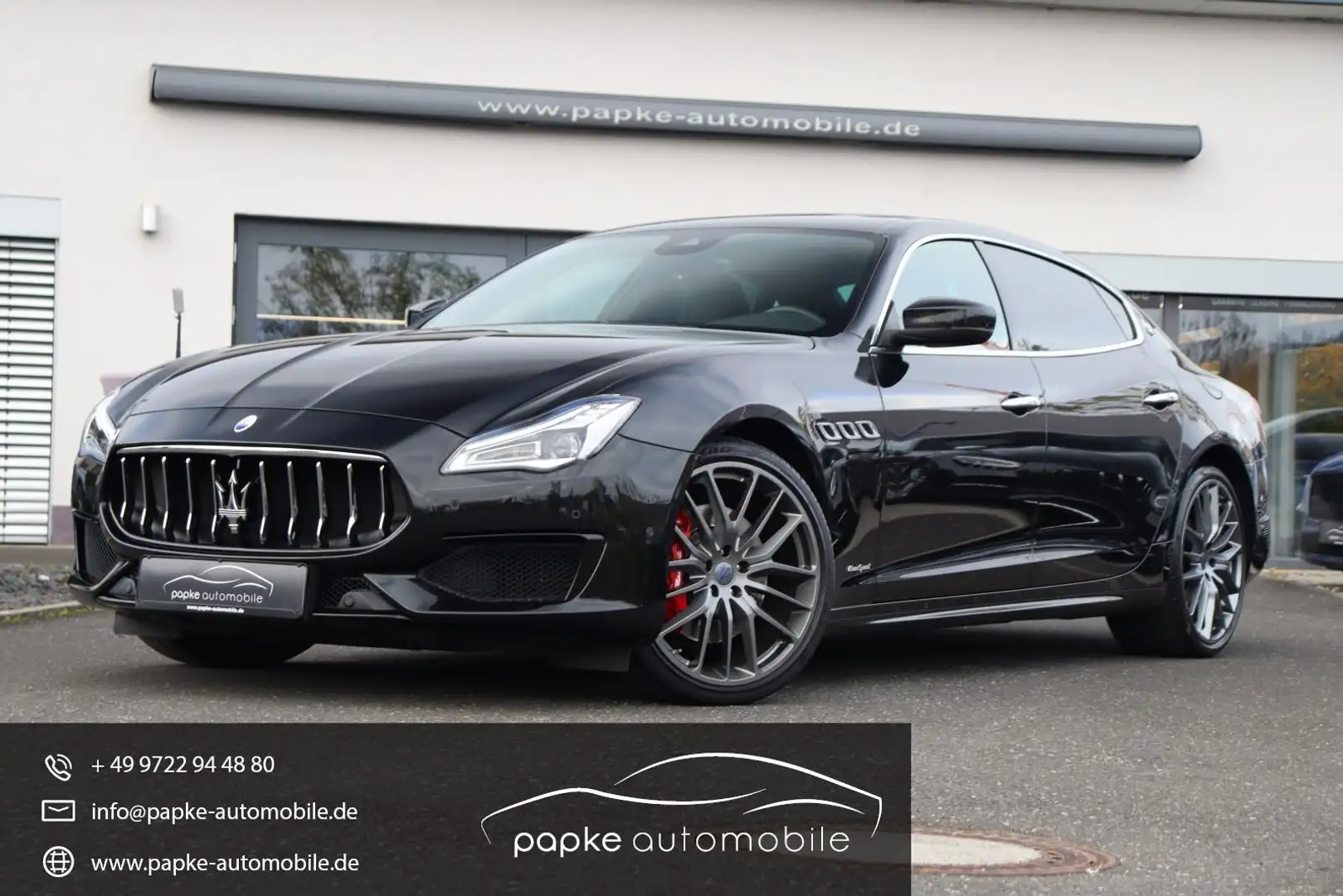 Maserati Quattroporte GranSport S Q4 +HARMAN-KARDON+CARPLAY+ Schwarz - 1