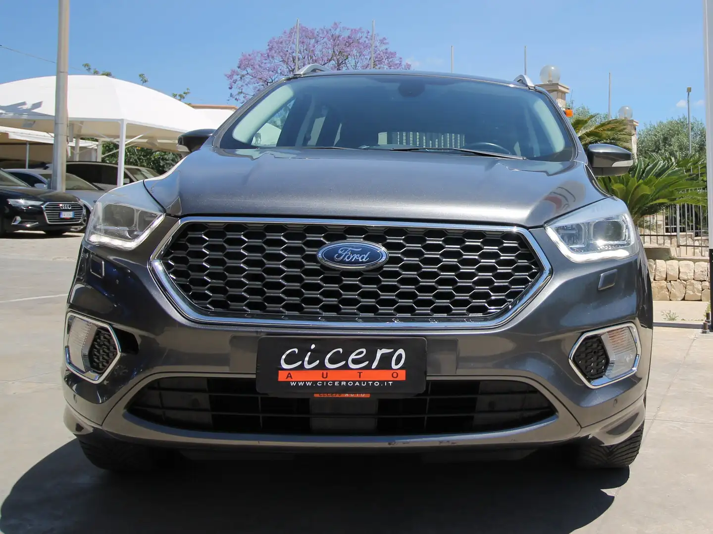 Ford Kuga 2.0 tdci Vignale 180cv powershift | 2018 Gris - 2