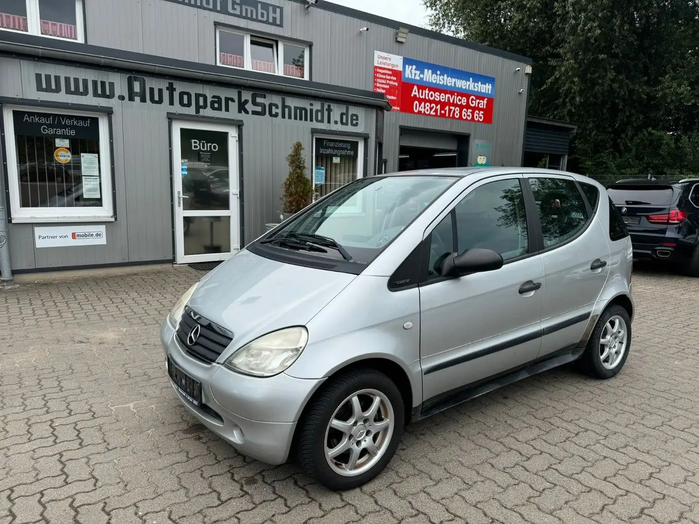Mercedes-Benz A 140 KLIMA°LAMELLENDACH°ALLWETTER°TÜV 07/2025!! Argintiu - 1