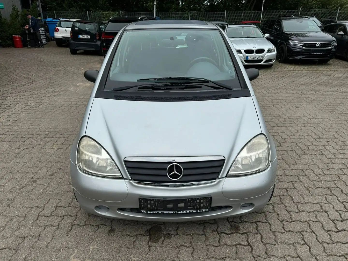 Mercedes-Benz A 140 KLIMA°LAMELLENDACH°ALLWETTER°TÜV 07/2025!! Argintiu - 2