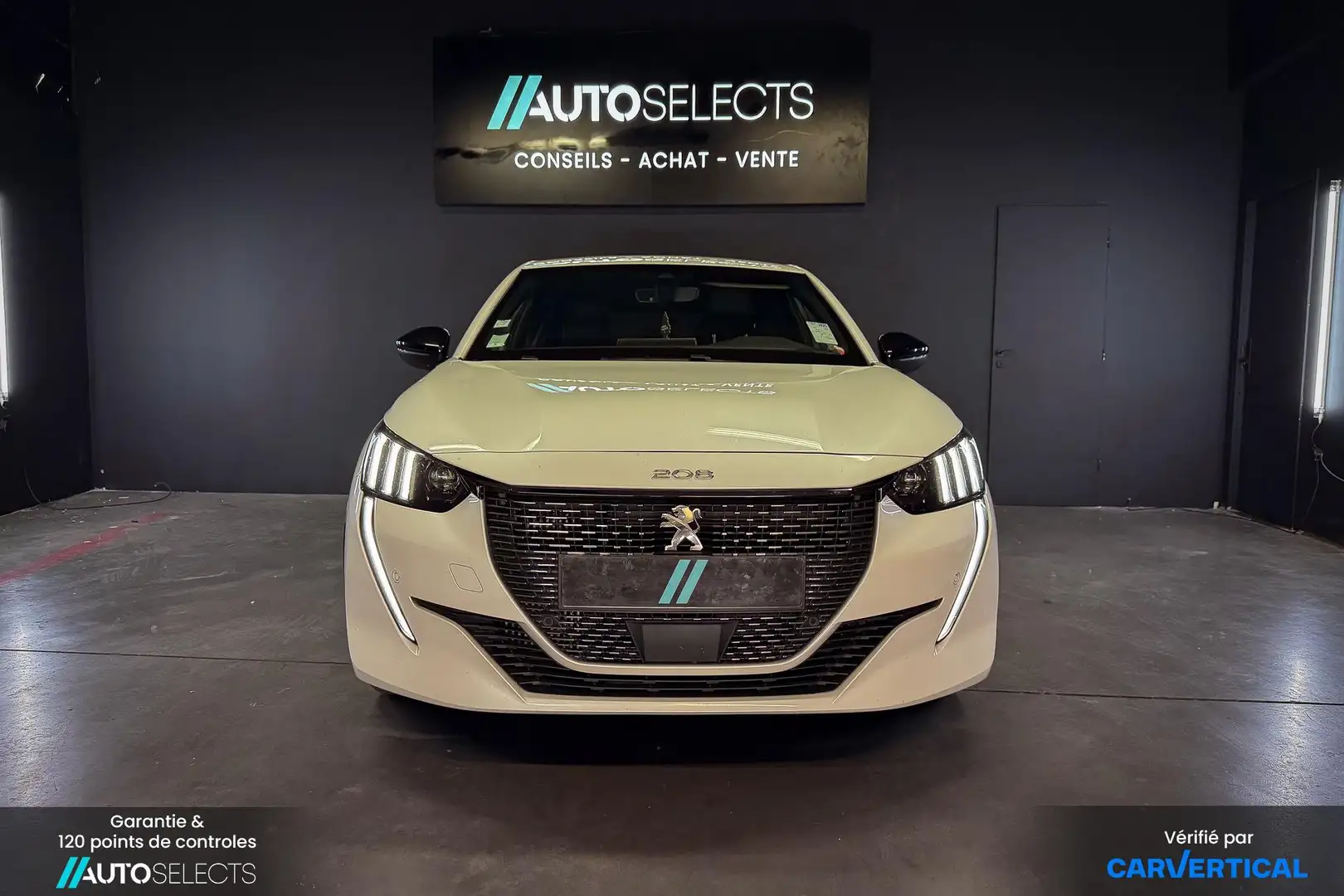 Peugeot 208 GT Line 1,2 Puretech 100cv | Distribution neuve |  Blanc - 2