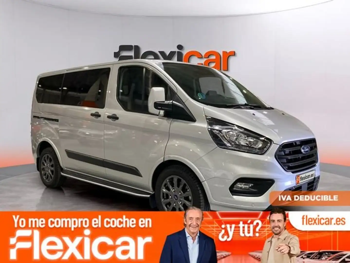 Ford Transit Custom 2.0 TDCI ECOOBOT HYBRYD - TREND - 5 Gris - 1