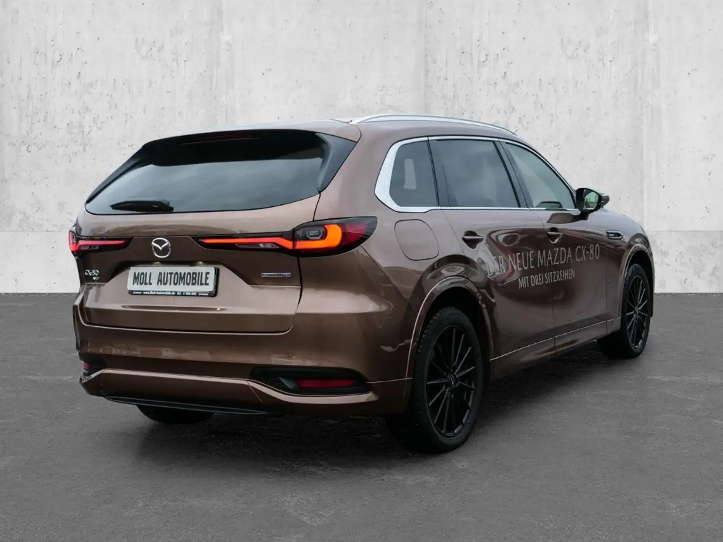 Mazda CX-80 6-Sitzer 2.5L e-SKYACTIV PHEV 327PS AT AWD Homura Brun - 2