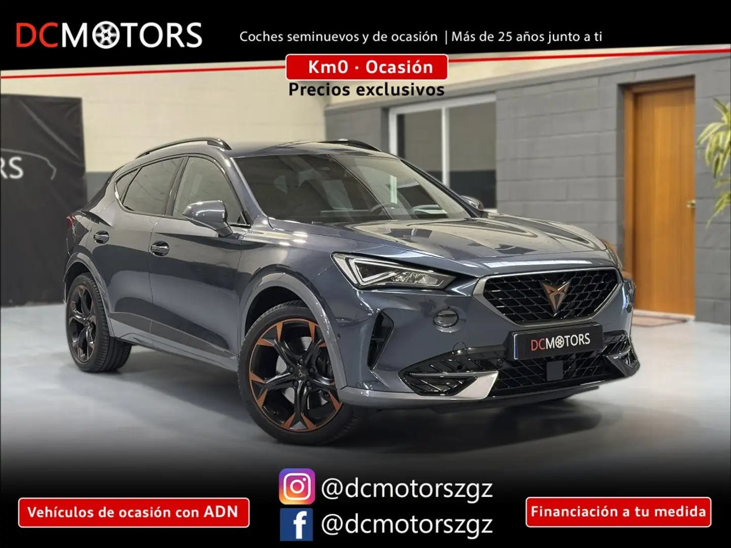 CUPRA Formentor 2.0 TSI 245 VZ DSG Gris - 1