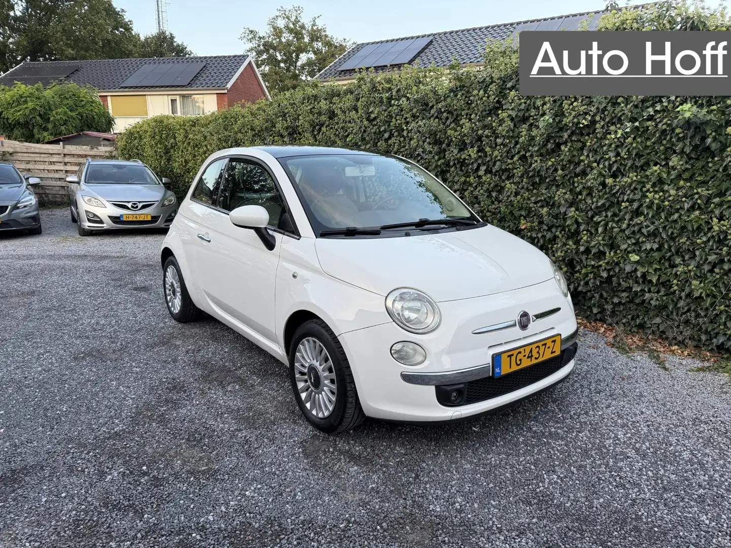 Fiat 500 1.2 Lounge | Panoramadak | Autom. Airco | Elekt. R Wit - 1