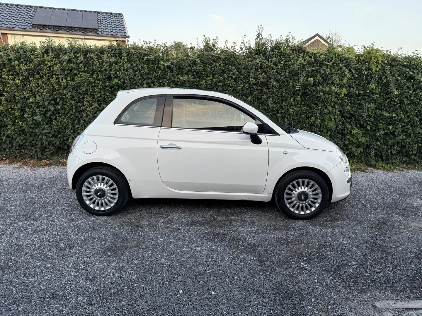 Fiat 500 1.2 Lounge | Panoramadak | Autom. Airco | Elekt. R Wit - 2