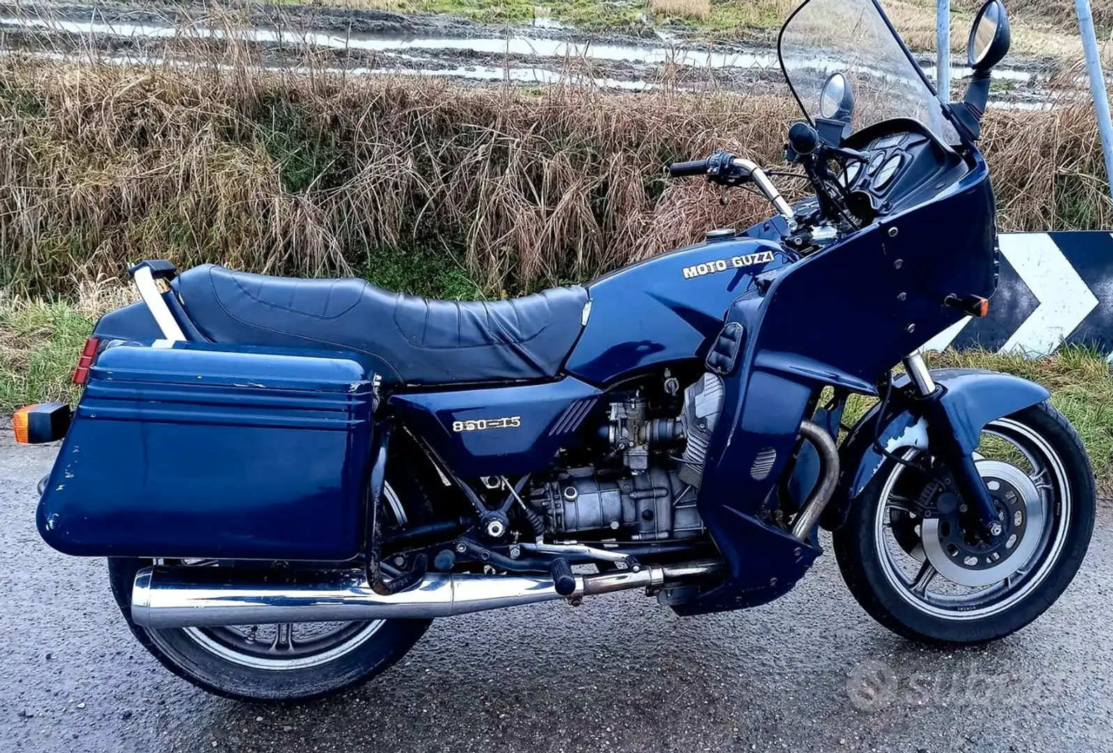 Moto Guzzi 850 T Ex Carabinieri Blu/Azzurro - 1