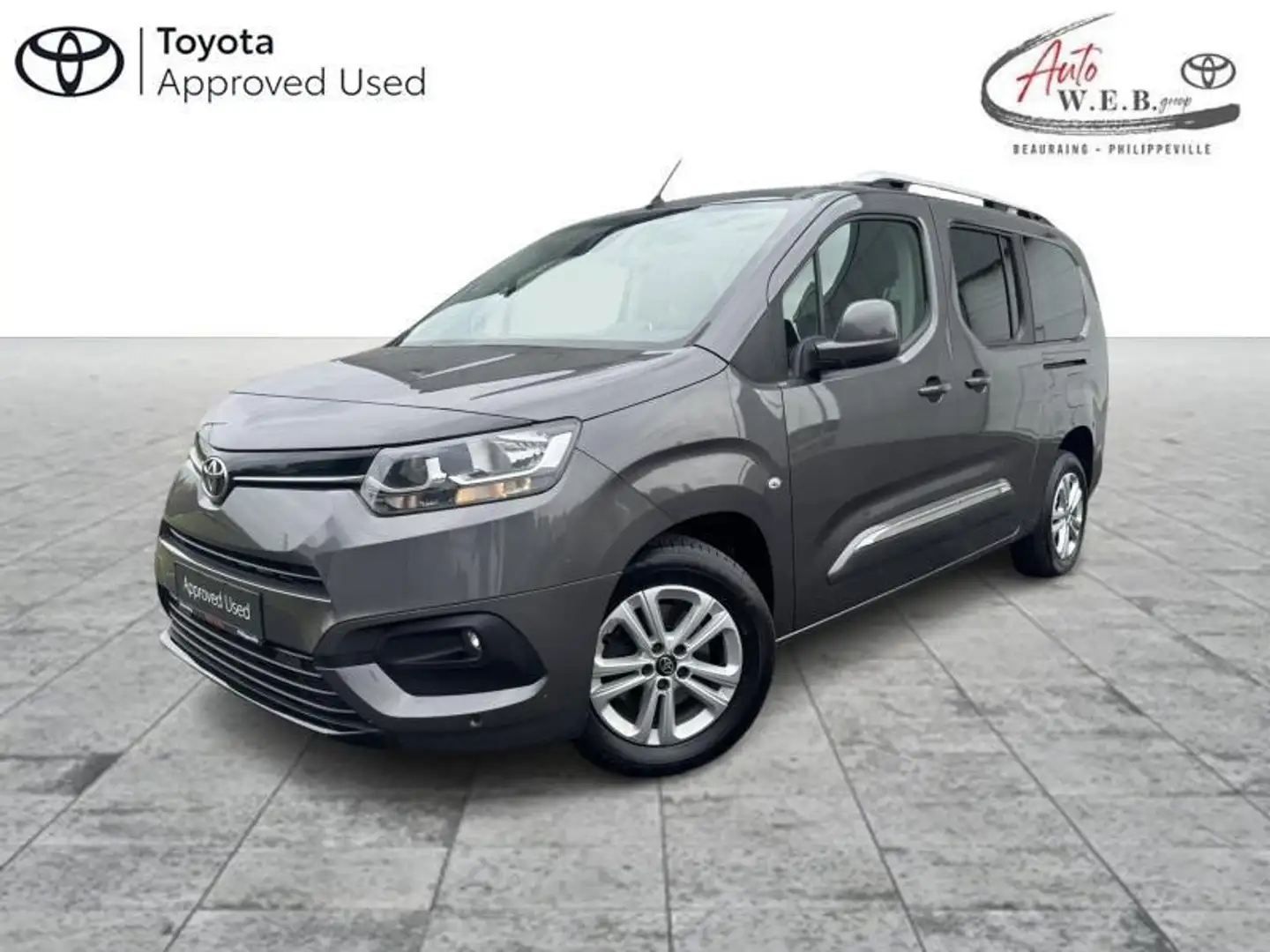 Toyota Proace City 1.5 Diesel 130ch 7 Places MPV Чорний - 1