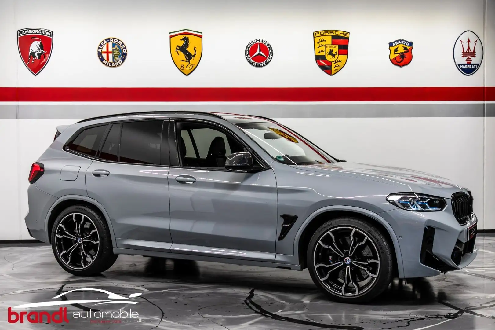 BMW X3 M Competition / DE / 1t / Voll / MwSt. Gris - 1