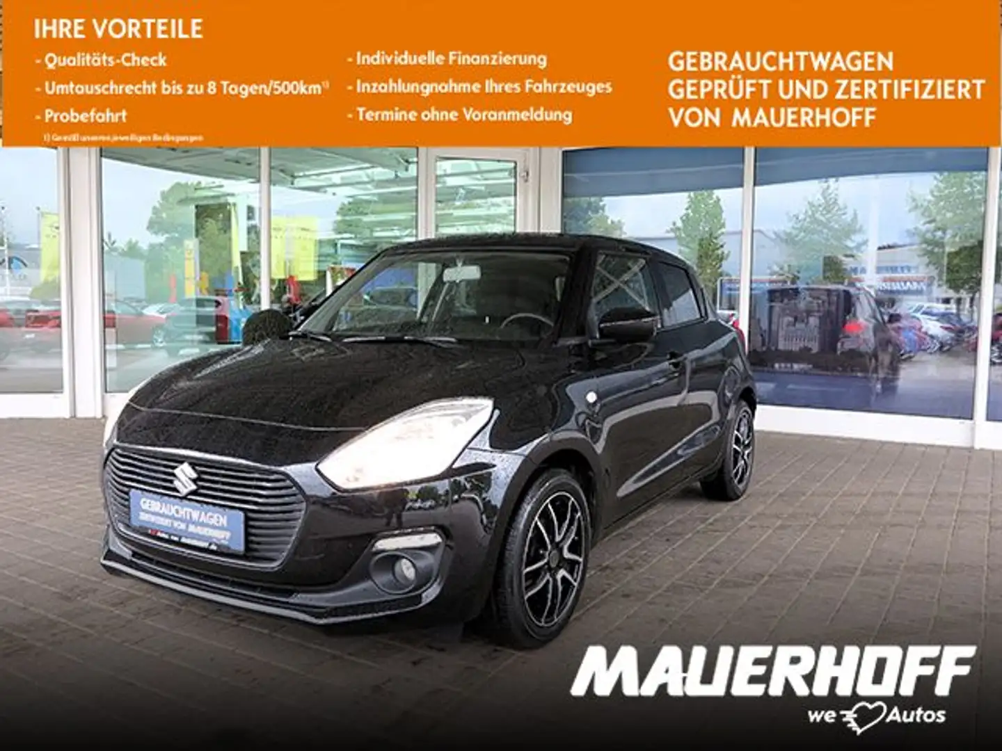 Suzuki Swift Comf. Mild Hybrid | Kamera | Sitzhzg | LED Negro - 1